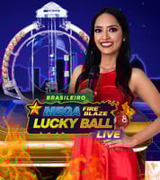 Mega Fire Blaze Lucky Ball Brasileiro